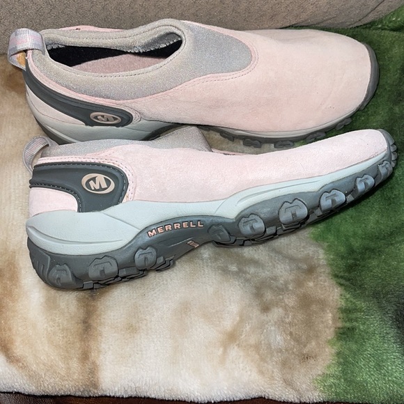 Pink Merrell satellite slip ons size 9.5 EUC - Picture 5 of 8
